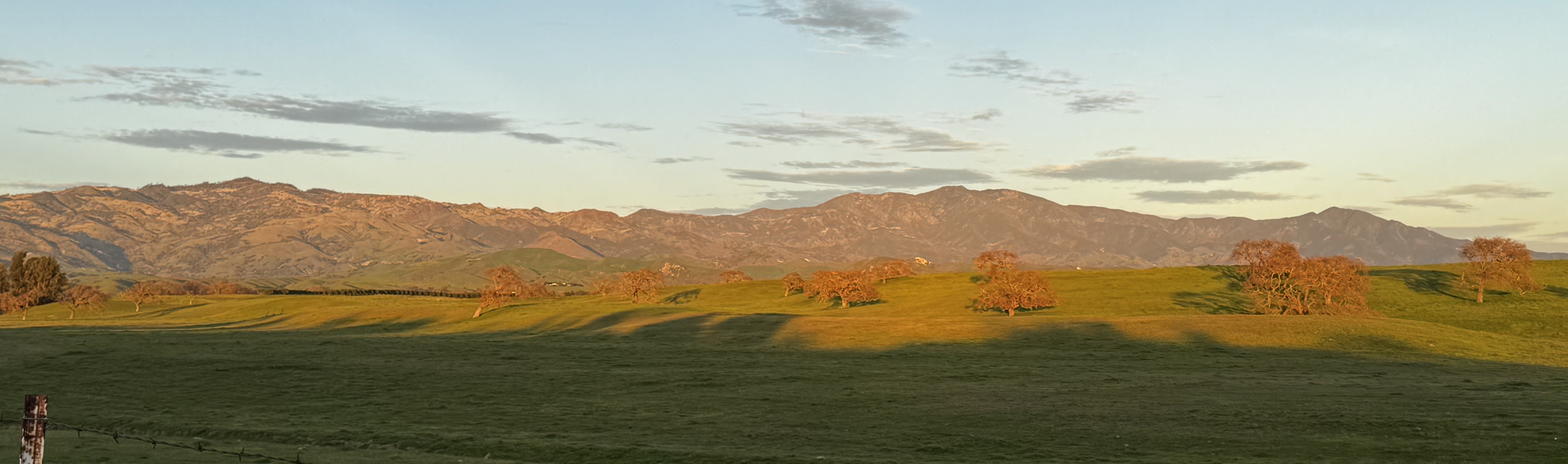 Santa Ynez Valley view from Lone Star Golf Lounge patio